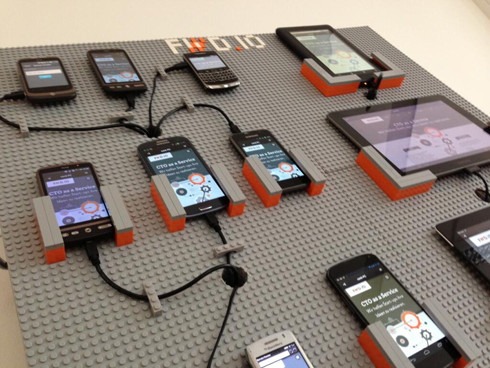 Mobile device testing