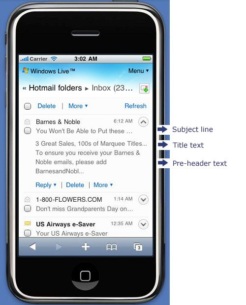 Hotmail Mobile