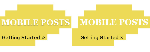 CSS3 shadows