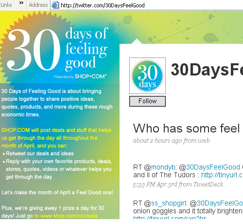 30 days of feeling good