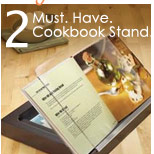 2. Must. Have. Cookbook Stand.