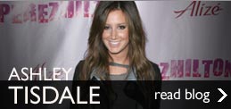 Ashley Tisdale - read blog >