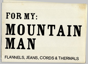 Gifts for the Mountain Man