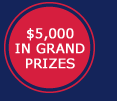 $5000 in Grand Prizes