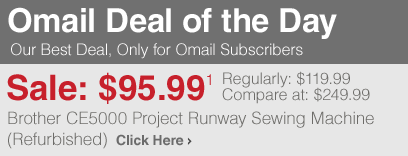 Omail Deal of the Day - Click Here