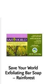 Save Your World Exfoliating Bar Soap - Rainforest