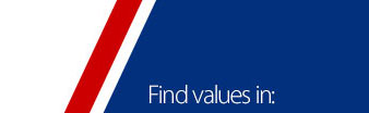 Find values in