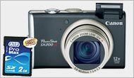 Canon Digital Cameras, Up to 14.7MP, 20X Zoom and 3 inch LCD. Bonus 2GB SD Card Offer