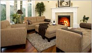 Drake 4-Piece Fabric Living Room Set Sofa, Chaise Lounge, Chair and Ottoman