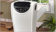 Royal Sovereign 12K BTU Portable Air Conditioner & Dehumidifier, 3 Speed Fan, and Remote Control