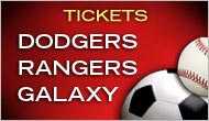Tickets, Dodgers, Rangers, Galaxy