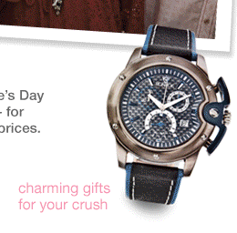 Charming gifts for your crush