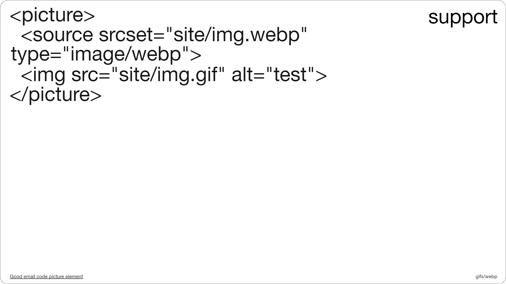 Animated WebP: convert animated GIF to WebP on-the-fly