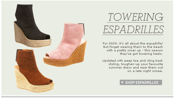 Towering Espadrilles