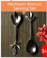 Heirloom Branch Serving Set