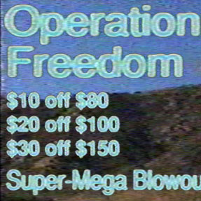 Operation Freedom - Sitewide Sale!